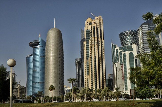 Free download Qatar Doha Architecture -  free photo or picture to be edited with GIMP online image editor