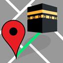 Qibla Direction From My Location  screen for extension Chrome web store in OffiDocs Chromium