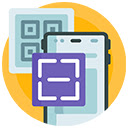 QR IT  screen for extension Chrome web store in OffiDocs Chromium