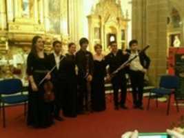 Free download Quartet Iberia, bassoonists and double bass player free photo or picture to be edited with GIMP online image editor