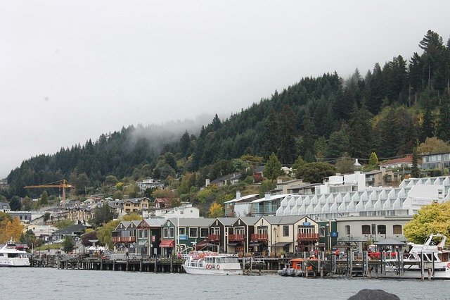 Gratis download Queenstown Town Centre Nieuw-Zeeland - gratis foto of afbeelding om te bewerken met GIMP online afbeeldingseditor