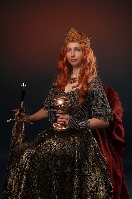 Free download queen sword portrait power free picture to be edited with GIMP free online image editor