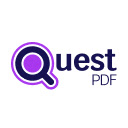 Quest PDF  screen for extension Chrome web store in OffiDocs Chromium