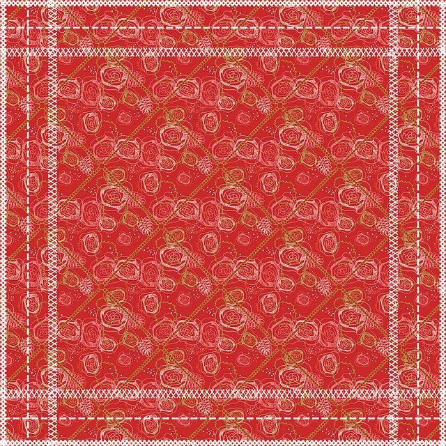 Free download Quilt Background Stitches Red -  free illustration to be edited with GIMP free online image editor