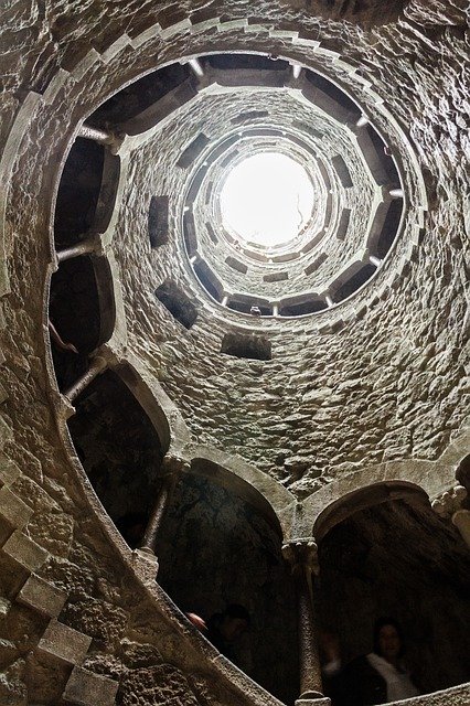 Free download quinta da regaleira stairs sintra free picture to be edited with GIMP free online image editor