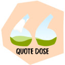 Quote Dose  screen for extension Chrome web store in OffiDocs Chromium