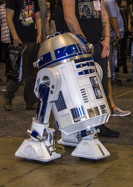 Free download r2d2 star wars robot machine free picture to be edited with GIMP free online image editor