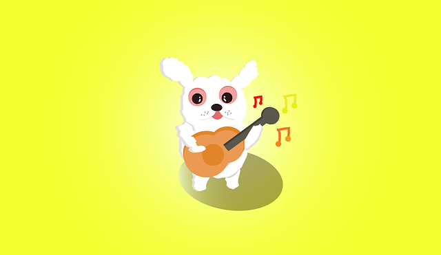 Free download Rabbit Cute Sing -  free illustration to be edited with GIMP free online image editor