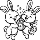 RABBITS Theme  screen for extension Chrome web store in OffiDocs Chromium