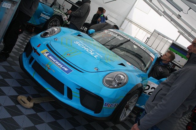 Free picture Racecar Porsche Blue -  to be edited by GIMP free image editor by OffiDocs