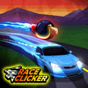 Race Clicker Idle Game  screen for extension Chrome web store in OffiDocs Chromium
