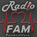 RadioFunAndMore Player  screen for extension Chrome web store in OffiDocs Chromium