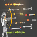 Ragdoll Archers Game  screen for extension Chrome web store in OffiDocs Chromium