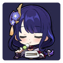 Raiden Ei Theme  screen for extension Chrome web store in OffiDocs Chromium