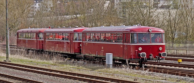Free download railbus german federal railway free picture to be edited with GIMP free online image editor