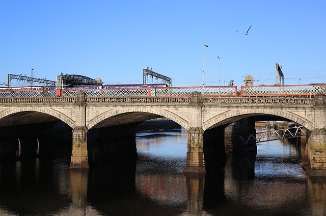 Скачать бесплатно Rail Railway Bridge - бесплатное фото или изображение для редактирования с помощью онлайн-редактора изображений GIMP