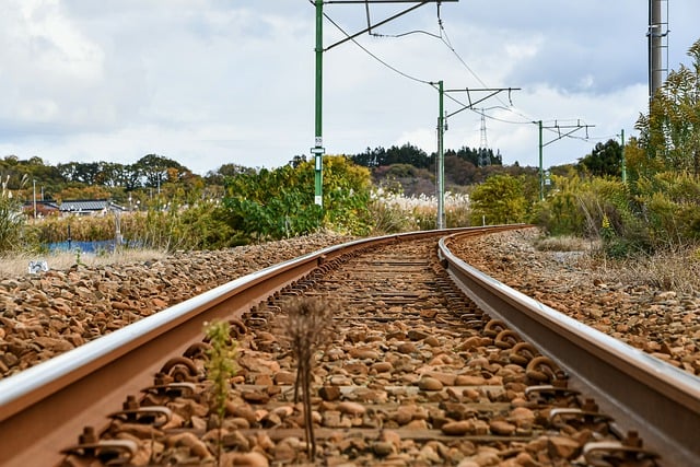 Free download railroad countryside landscape free picture to be edited with GIMP free online image editor