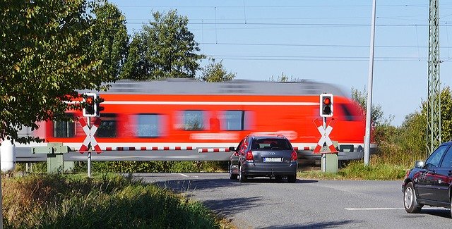 Free download railroad crossing drive through free picture to be edited with GIMP free online image editor