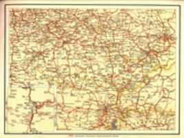 Free download Railroad map of the Protectorate of Bohemia and Moravia free photo or picture to be edited with GIMP online image editor