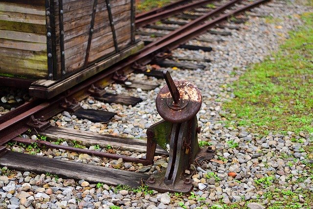 Free download Rail Tracks -  free photo or picture to be edited with GIMP online image editor
