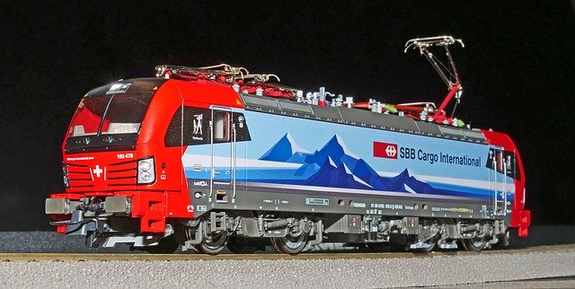 Free download Railway Model Train Electric -  free photo or picture to be edited with GIMP online image editor