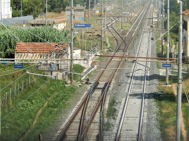 Free picture Railway Station Santa Severa -  to be edited by GIMP free image editor by OffiDocs