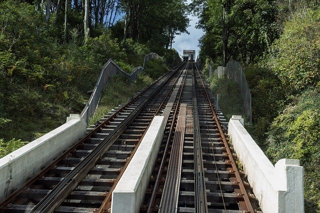 Free download Railway Track Transportation -  free photo or picture to be edited with GIMP online image editor