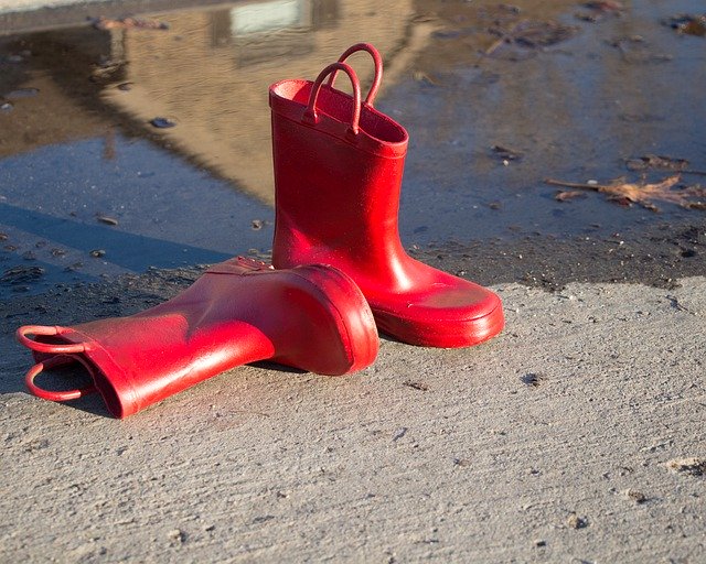 Free download Rainboots Rain Boots Red -  free photo or picture to be edited with GIMP online image editor
