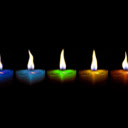 Rainbow candles  screen for extension Chrome web store in OffiDocs Chromium
