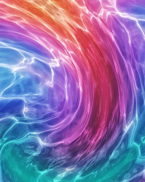 Free picture Rainbow Colors Liquid Wave -  to be edited by GIMP free image editor by OffiDocs