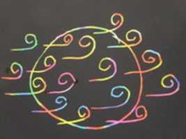 Free download Rainbow Neptune, A Windy Planet free photo or picture to be edited with GIMP online image editor