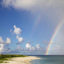 Rainbow over the sea  screen for extension Chrome web store in OffiDocs Chromium