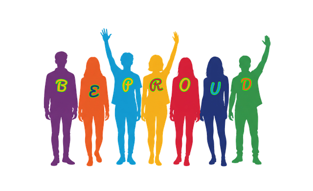 Free download rainbow proud gender queer happy free picture to be edited with GIMP free online image editor
