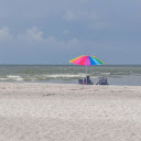 Rainbow umbrella on the beach  screen for extension Chrome web store in OffiDocs Chromium