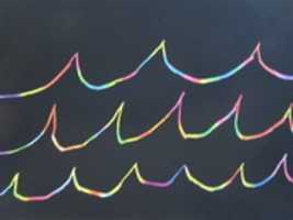 Free download Rainbow Waves free photo or picture to be edited with GIMP online image editor