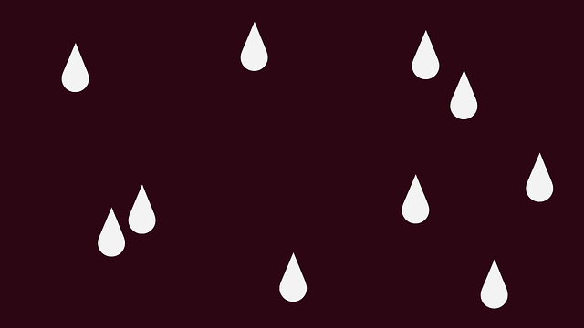 Free download Rain Red Drop -  free illustration to be edited with GIMP free online image editor