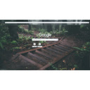 Rainy forest path  screen for extension Chrome web store in OffiDocs Chromium