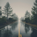 Rainy road by Sunny  screen for extension Chrome web store in OffiDocs Chromium