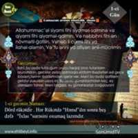 Free download Ramazan 2020 Gundelik Du 1 Ci Gun free photo or picture to be edited with GIMP online image editor