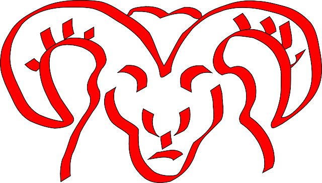 Free download Ram Red Horns - Free vector graphic on Pixabay free illustration to be edited with GIMP free online image editor