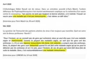 Free download RAOULT Ou La Pseudo Science Virologique free photo or picture to be edited with GIMP online image editor