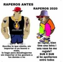 Free download Raperos antes vs raperos 2020 free photo or picture to be edited with GIMP online image editor