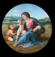 Free download Raphael, The Alba Madonna free photo or picture to be edited with GIMP online image editor