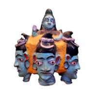 Free download Ravan Mask Used In Ramayan Play free photo or picture to be edited with GIMP online image editor