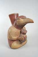 Free download Raven Headed Figure Vessel free photo or picture to be edited with GIMP online image editor