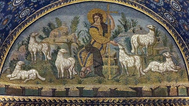 Download gratuito Ravenna Mosaic Bizantino - foto o immagine gratuita da modificare con l'editor di immagini online di GIMP