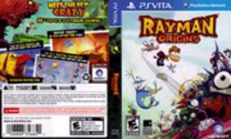 Download gratuito de foto ou imagem gratuita Rayman Origins Vita Box Art para ser editada com o editor de imagens on-line do GIMP