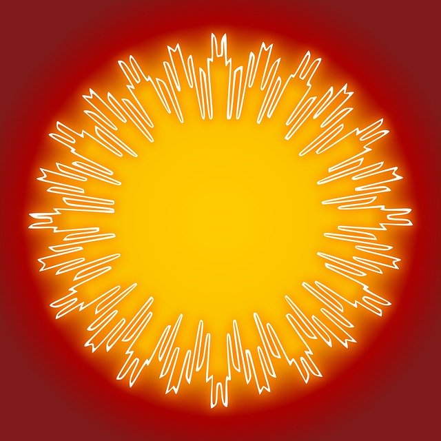 Free download Rays Sun Shining -  free illustration to be edited with GIMP free online image editor