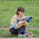 Reading on the Grass  screen for extension Chrome web store in OffiDocs Chromium