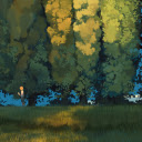 Reading Under the Trees  screen for extension Chrome web store in OffiDocs Chromium